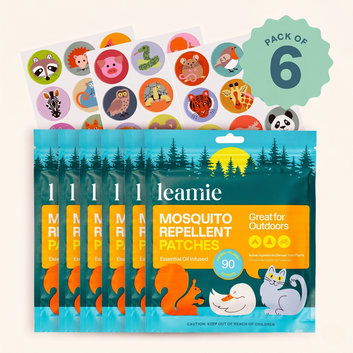 Leamie® Mosquito Repellent Patches