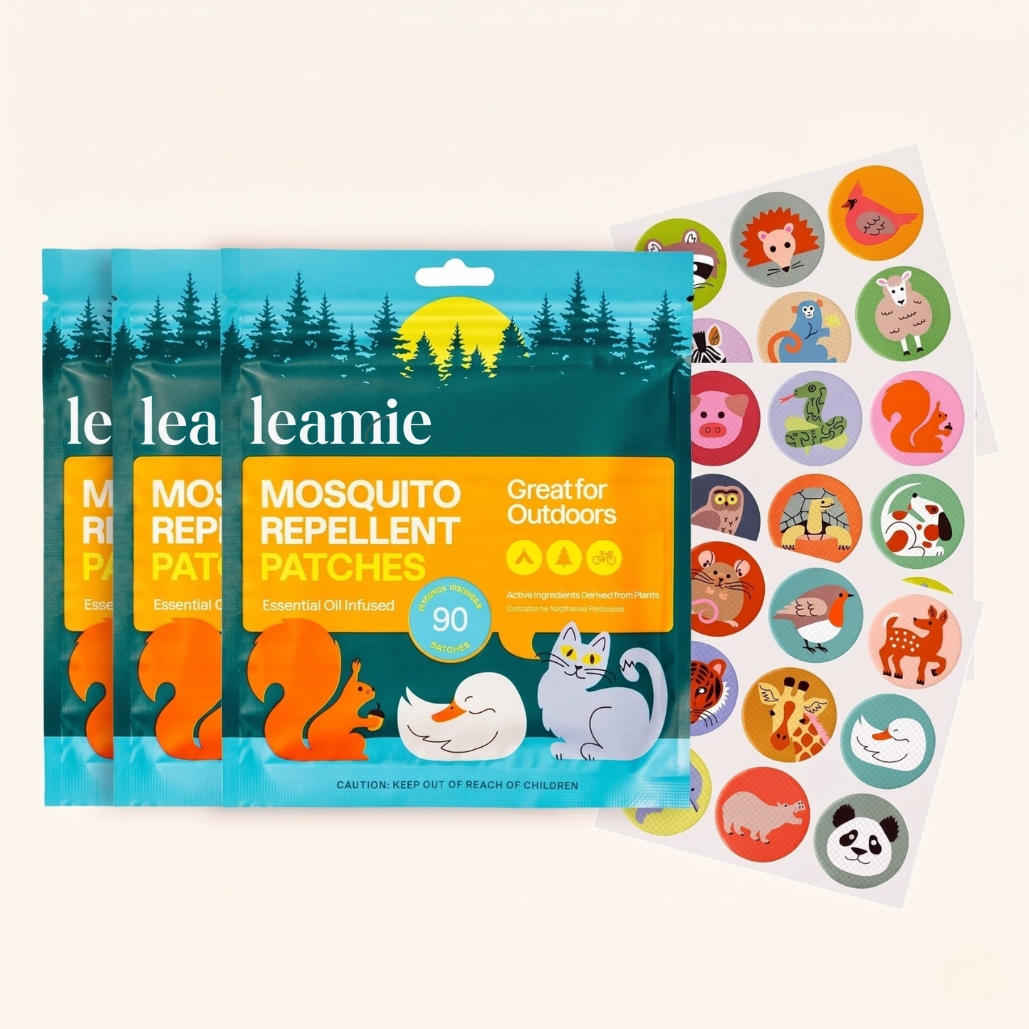 Leamie® Mosquito Repellent Patches